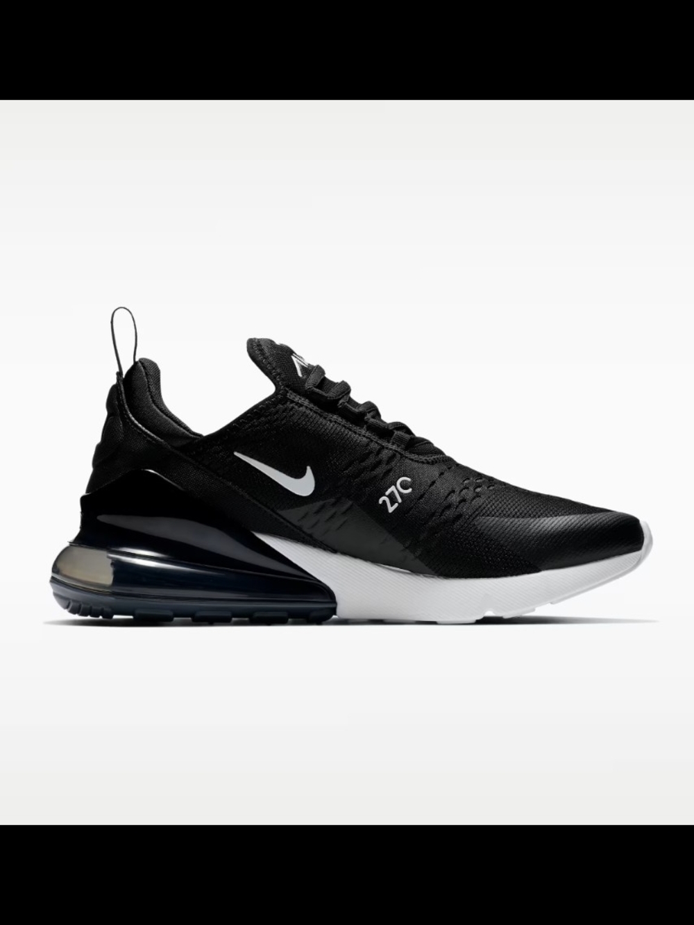 Nike Air Max 270 Men's Sneakers - Black/White
